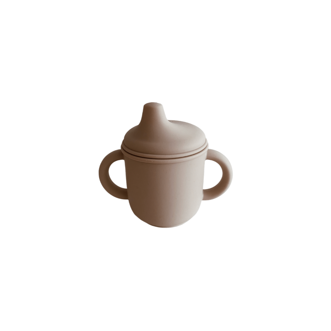 Silicone Sippy Cup - Sandstone