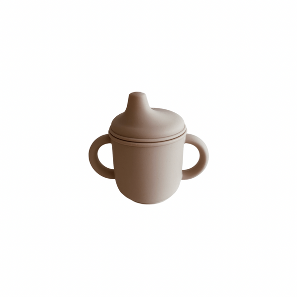 Silicone Sippy Cup - Sandstone