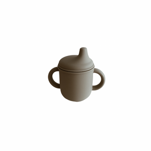 Silicone Sippy Cup - Khaki